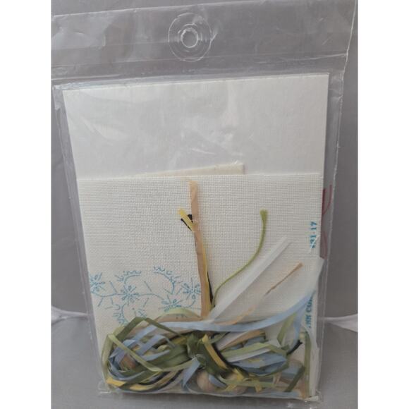 Ribbon Embroidery Craft Kit Boutique Banners "Bees & Blossoms" - Picture 2 of 2